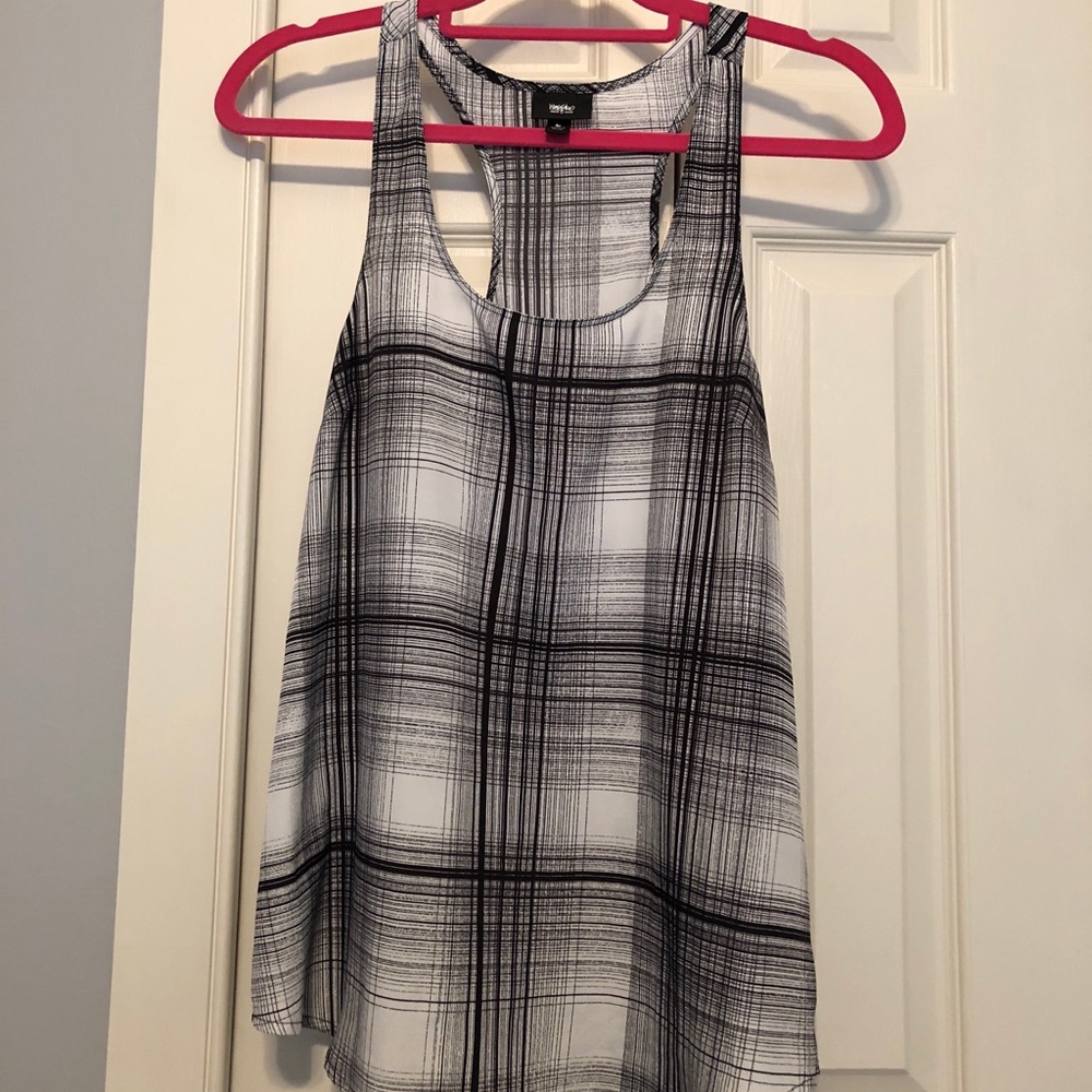 Mossimo plaid tank